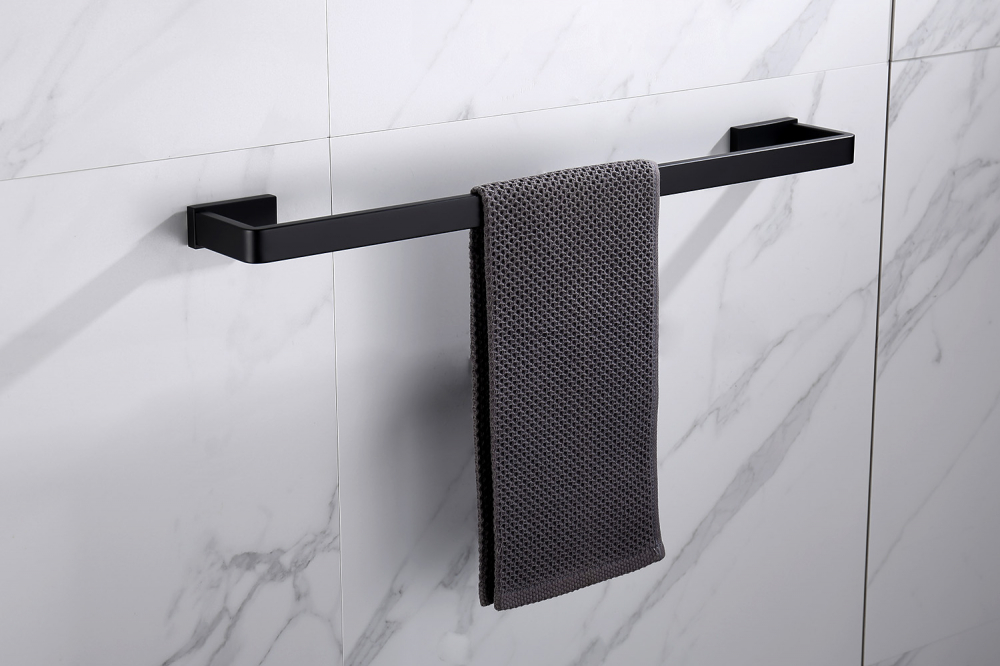 Abber Westen Полотенцедержатель 60 см, цвет: черный матовый AA1754B