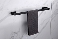 Abber Westen Полотенцедержатель 60 см, цвет: черный матовый AA1754B