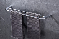 Abber Nord Полотенцедержатель двойной 60 см, цвет: хром AA1553