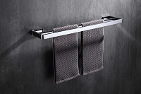 Abber Westen Полотенцедержатель двойной 60 см, цвет: хром AA1757