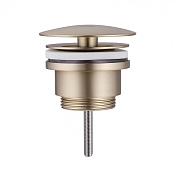 Abber Донный клапан для раковины универсальный, цвет: золото матовое AF0012G