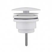 Abber Донный клапан для раковины универсальный, цвет: белый AF0012W