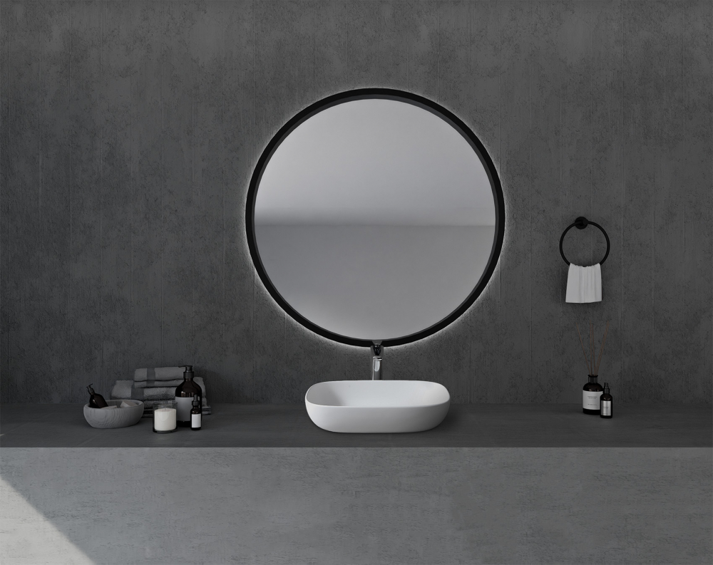 Abber Stein Раковина накладная прямоугольная 60x40x13h см, цвет: белый матовый AS2620