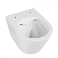 Abber Bequem Унитаз подвесной, безободковый 36x49x36h см, цвет: белый матовый AC1102MW
