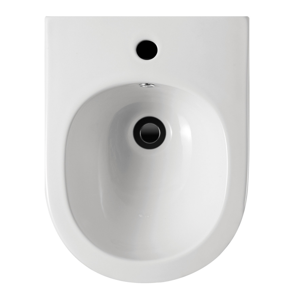 Abber Bequem Биде подвесное 37x48x32,5h см, цвет: белый AC1151