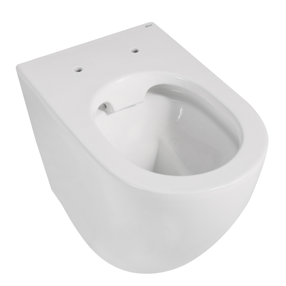 Abber Bequem Унитаз приставной, безободковый 36x56x42h см, цвет: белый AC1111