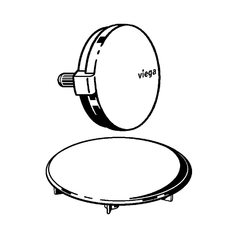 Viega Rotaplex Комплект накладок, цвет: хром 721558