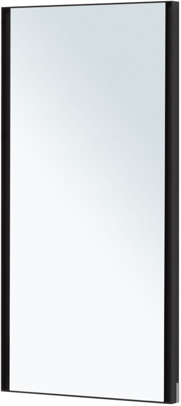 Allen Brau Infinity Зеркало прямоугольное 50x100h см, с подсветкой и сенс. выкл., цвет: черный мат 1.21021.BL