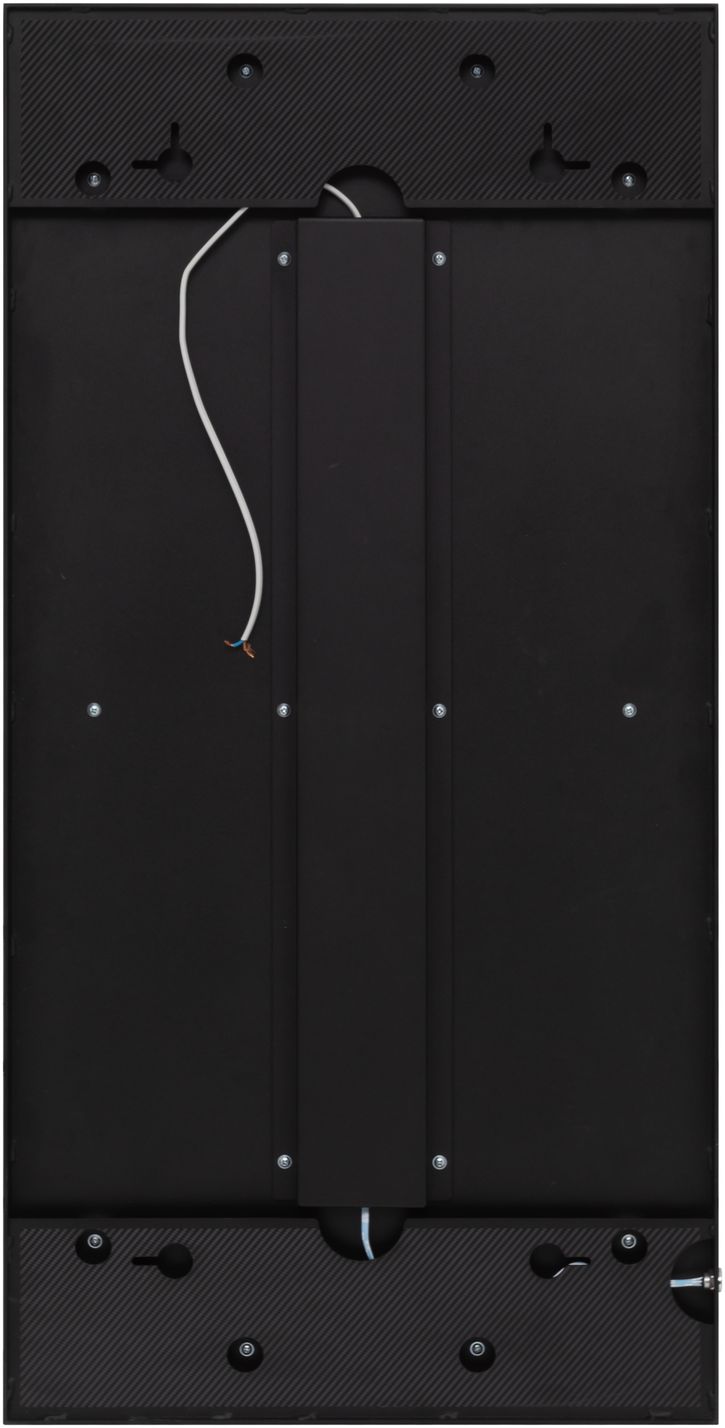 Allen Brau Infinity Зеркало прямоугольное 50x100h см, с подсветкой и сенс. выкл., цвет: черный мат 1.21021.BL