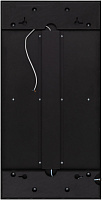 Allen Brau Infinity Зеркало прямоугольное 50x100h см, с подсветкой и сенс. выкл., цвет: черный мат 1.21021.BL