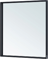 Allen Brau Liberty Зеркало прямоугольное 80x85h см, с подсветкой и сенс. выкл., цвет: черный браш 1.330014.BB