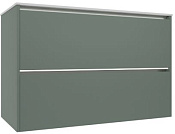 Allen Brau Activity Тумба под раковину, подвесная 100x45,7x65h см, цвет: олива матовая 1.34014.CGM