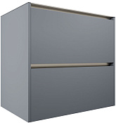 Allen Brau Activity Тумба под раковину, подвесная 70x45,7x65h см, цвет: синий матовый/олива браш 1.34011.BGM