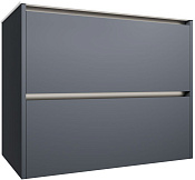 Allen Brau Activity Тумба под раковину, подвесная 80x45,7x65h см, цвет: синий матовый/олива браш 1.34012.BGM