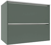 Allen Brau Activity Тумба под раковину, подвесная 80x45,7x65h см, цвет: олива матовая 1.34012.CGM