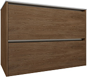 Allen Brau Activity Тумба под раковину, подвесная 90x45,7x65h см, цвет: дуб/олива брашированная 1.34013.NO