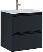 Allen Brau Eclipse Тумба под раковину, подвесная 60x46x63,4h см, цвет: антрацит матовый 1.E1001.AM