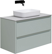 Allen Brau Fantasy Тумба под раковину, подвесная 100x46x62h см, цвет: папирус матовый 1.11003.PWM