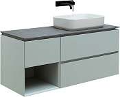 Allen Brau Infinity Тумба под раковину, подвесная правая 119,2x45,6x51h см, цвет: папирус матовый 1.21007.PWM