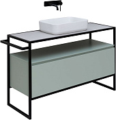 Allen Brau Priority Тумба под раковину, напольная 120x45x75h см, цвет: папирус матовый 1.31004.PWM