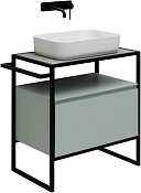 Allen Brau Priority Тумба под раковину, напольная 70x45x75h см, цвет: папирус матовый 1.31001.PWM