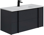 Allen Brau Reality Тумба под раковину, подвесная 100x46,2x50h см, цвет: антрацит матовый 1.32007.AM