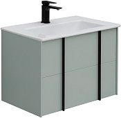 Allen Brau Reality Тумба под раковину, подвесная 70x46,2x50h см, цвет: папирус матовый 1.32004.PWM