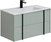 Allen Brau Reality Тумба под раковину, подвесная 90x46,2x50h см, цвет: папирус матовый 1.32006.PWM