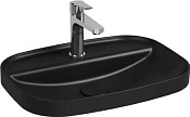 Allen Brau Fantasy Раковина встраиваемая сверху 55x40x11,4h см, без перелива, цвет: черный матовый 4.11034.31