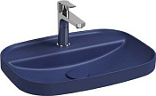 Allen Brau Fantasy Раковина встраиваемая сверху 55x40x11,4h см, без перелива, цвет: индиго 4.11034.ID
