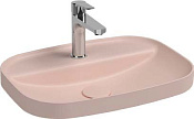 Allen Brau Fantasy Раковина встраиваемая сверху 55x40x11,4h см, без перелива, цвет: розовый 4.11034.SM