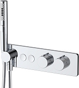 Allen Brau Liberty Термостатический смеситель на 2 потребителя, с внутренней частью, цвет: хром 5.33010-00