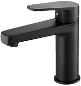 Allen Brau Eclipse Смеситель для раковины, с донным клапаном, излив 10,6 см, цвет: черный матовый 5.E1001-31