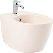 Allen Brau Fantasy Биде подвесное 36,3x51 см, c 1 отв. под смеситель и переливом, цвет: розовый 4.11006.SM