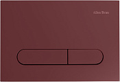 Allen Brau Project Color Клавиша смыва 23,1x15,7h см, цвет: бордо 9.2PR01.BD
