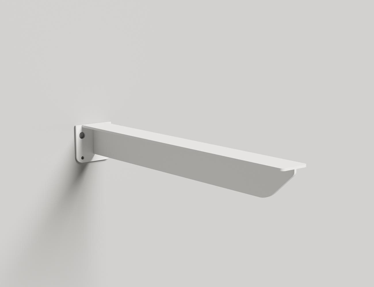 Salini Кронштейн стальной комплект 40 см, цвет: белый матовый 1903301M