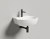 Salini Alda Wall 01 Раковина мебельная S-Stone, округлая, 58х45х15h см, цвет: по RAL, матовый 140321MF