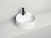Salini Armonia Top 02 Раковина накладная круглая 45x45x16h см, цвет: белый матовый 130126M