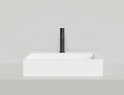 Salini Ottavia Раковина подвесная прямоугольная 59,5x44,5x12,5h см, глянцевый цвет: RAL 1103101GF