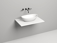 Salini Costa Столешница 80x50 см, цвет: белый матовый 200121M