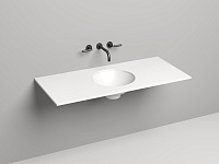 Salini Costa Столешница 120x50 см, цвет: белый матовый 200123M