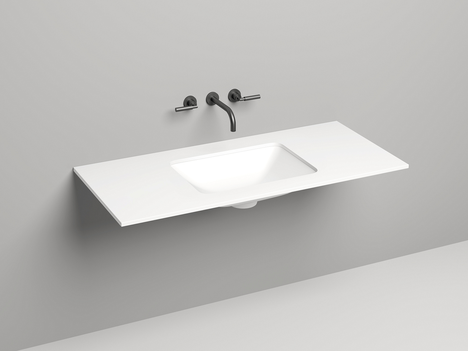 Salini Costa Столешница 120x50 см, матовый цвет: RAL полностью 200123MF