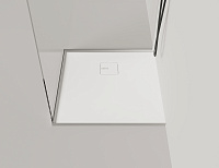 Salini Oasi Душевой поддон 80x80x3h см, цвет: белый матовый 120323M