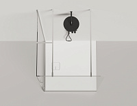 Salini Oasi Душевой поддон 100x100x3h см, матовый цвет: RAL полностью 120324MF