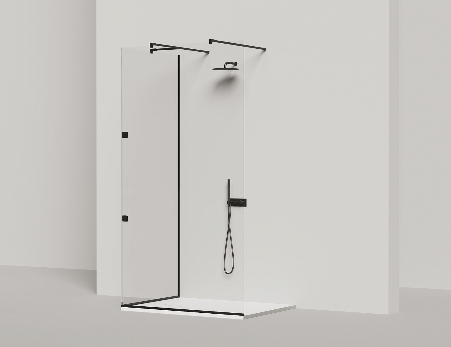 Salini Oasi Душевой поддон 120x90x3h см, матовый цвет: RAL полностью 120322MF