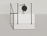 Salini Oasi Душевой поддон 120x90x3h см, матовый цвет: RAL полностью 120322MF