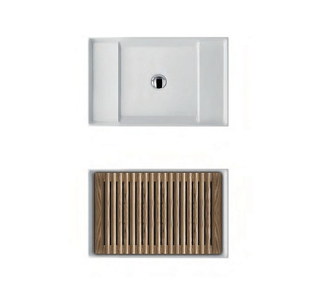 Galassia Meg11 Pro Доска для постирочной раковины, цвет: Okoumè 5485