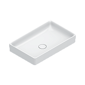 Catalano Zero Раковина чаша 50x38x12h см, без перелива, покрытие Cataglaze, цвет: белый глянцевый 0422500001