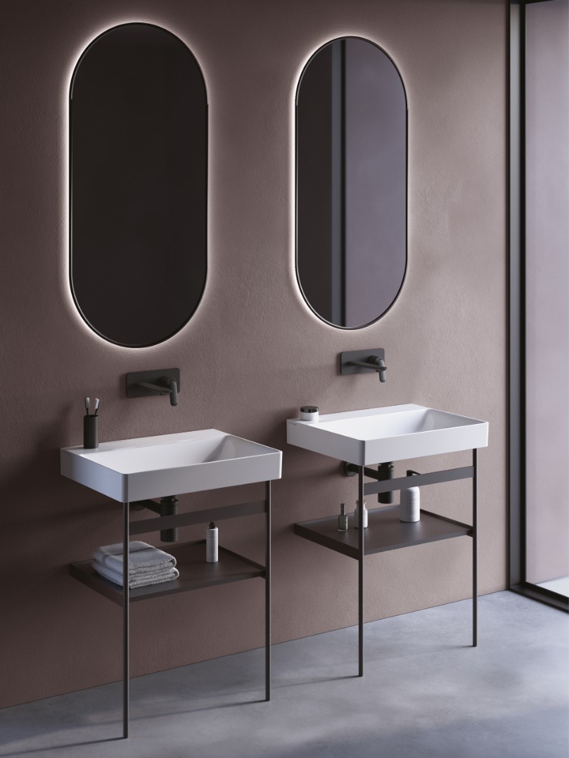 Catalano Comfort Раковина подвесная 60x47x14,5h см, без перелива, покр. Cataglaze цвет: белый глянц. 0420600001