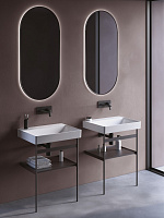 Catalano Comfort Раковина подвесная 60x47x14,5h см, без перелива, покр. Cataglaze цвет: белый глянц. 0420600001